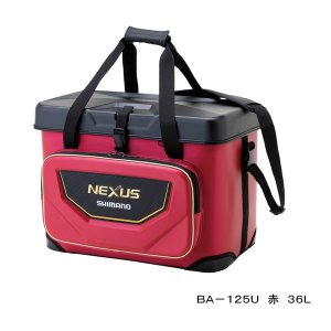 画像: ≪'21年9月新商品！≫ シマノ 磯クール XT BA-125U レッド 36L [9月発売予定/ご予約受付中]