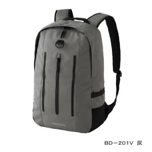 画像: ≪'22年3月新商品！≫ シマノ ベースバックパック BD-201V グレー 20L [3月発売予定/ご予約受付中]