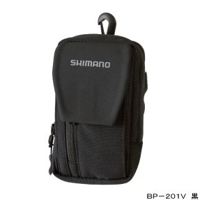 画像: ≪'22年3月新商品！≫ シマノ バーサタイルポーチ BP-201V ブラック [3月発売予定/ご予約受付中]