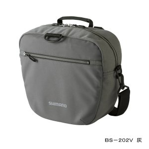 画像: ≪'22年3月新商品！≫ シマノ ショルダーキューブ BS-202V グレー 10L [3月発売予定/ご予約受付中]