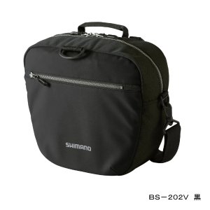 画像: ≪'22年3月新商品！≫ シマノ ショルダーキューブ BS-202V ブラック 10L [3月発売予定/ご予約受付中]