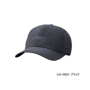 画像: ≪'23年3月新商品！≫ シマノ シンセティック キャップ CA-002V ブラック Sサイズ [3月発売予定/ご予約受付中]