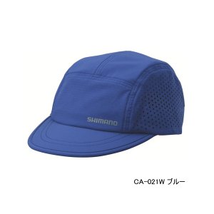 画像: ≪'23年3月新商品！≫ シマノ ベンチレーションキャップ CA-021W ブルー Sサイズ [3月発売予定/ご予約受付中]