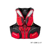 画像: ≪'23年3月新商品！≫ シマノ ネクサス フローティングベスト VF-120W レッド Lサイズ [3月発売予定/ご予約受付中]