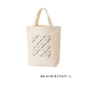 画像: ≪'23年3月新商品！≫ シマノ コットントート BA-011W オシアルアー Lサイズ [3月発売予定/ご予約受付中]