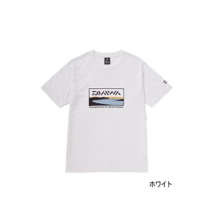 画像: ≪'23年4月新商品！≫ ダイワ グラフィックTシャツ サーフ DE-6523 ホワイト Mサイズ