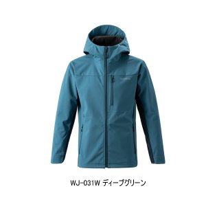 画像: ≪'23年9月新商品！≫ シマノ オプティマル ジャケット フーディ WJ-031W ディープグリーン Mサイズ [9月発売予定/ご予約受付中]