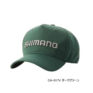 画像: ≪'23年8月新商品！≫ シマノ スタンダードキャップ CA-017V ダークグリーン Sサイズ [8月発売予定/ご予約受付中]