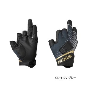 画像: ≪'23年9月新商品！≫ シマノ ネクサス 防風 マグネット グローブ 3 GL-112V グレー Mサイズ [9月発売予定/ご予約受付中]