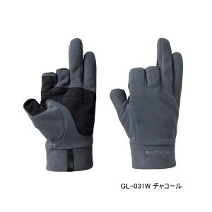 画像: ≪'23年9月新商品！≫ シマノ ゴアテックス ウィンドストッパー(R) フリース グローブ 3 GL-031W チャコール Mサイズ [9月発売予定/ご予約受付中]