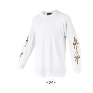 画像: ≪'23年8月新商品！≫ がまかつ ロングスリーブTシャツ GM-3720 ホワイト Sサイズ