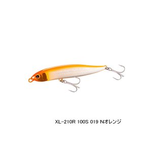 画像: シマノ エクスセンス スライドアサシン 100S ジェットブースト XL-210R 019 Nオレンジ 100mm/23g 【4個セット】 【小型商品】