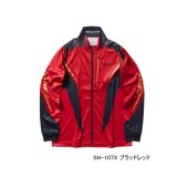 画像: ≪'24年3月新商品！≫ シマノ リミテッド プロ フルジップ シャツ SH-107X ブラッドレッド Lサイズ [3月発売予定/ご予約受付中]