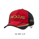 画像: ≪'24年3月新商品！≫ シマノ ネクサス ゴアテックス ウィンドストッパーキャップ CA-103X レッド Mサイズ [3月発売予定/ご予約受付中]