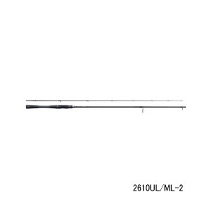 画像: 【送料サービス】 ≪'24年3月新商品！≫ シマノ '24 ポイズン アドレナ 2610UL/ML-2 〔仕舞寸法 107cm〕 【保証書付き】 [3月発売予定/ご予約受付中]