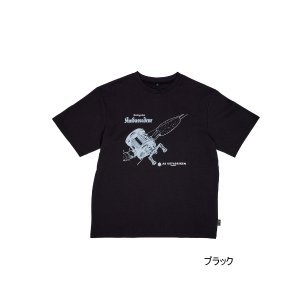 画像: ≪'24年3月新商品！≫ アブガルシア バグオフ AMB1954 Ad グラフィックTシャツ ブラック Mサイズ 【返品不可】