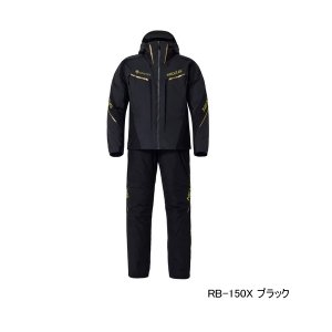 画像: ≪'24年9月新商品！≫ シマノ ネクサス ゴアテックス ウォームスーツ RB-150X ブラック Sサイズ [9月発売予定/ご予約受付中]