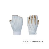 画像: ≪'24年9月新商品！≫ シマノ 05 へら 本革 グローブ 左手用 GL-16LX アンティークゴールド Lサイズ [9月発売予定/ご予約受付中]