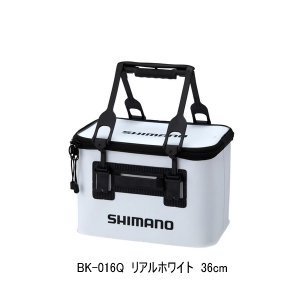 画像: ≪'24年9月新商品！≫ シマノ バッカン EV BK-016Q リアルホワイト 36cm [9月発売予定/ご予約受付中]