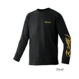 画像: ≪'24年9月新商品！≫ がまかつ ロングスリーブTシャツ GM-3769 ブラック Sサイズ [9月発売予定/ご予約受付中]