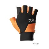 画像: ≪'24年9月新商品！≫ ダイワ オールラウンド防寒グローブ 5本カット DG-7824W オレンジ Mサイズ