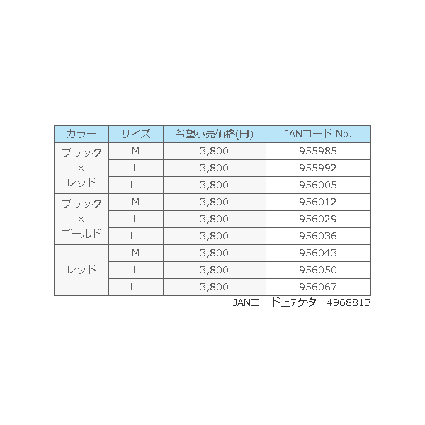 画像: ≪'17年10月新商品！≫ サンライン ステータス・グローブ（５本） STG-196 ブラック×ゴールド LLサイズ