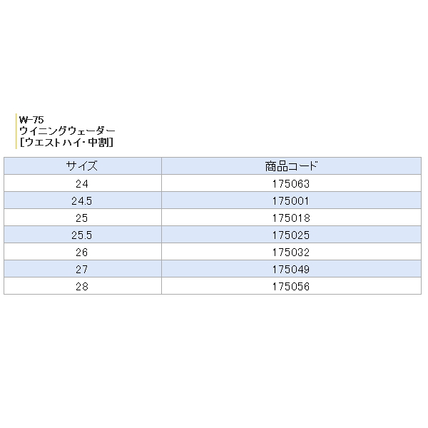 画像: 阪神素地 ウイニングウェーダー　(ウエストハイ・中割) W-75 カーキ 24cm