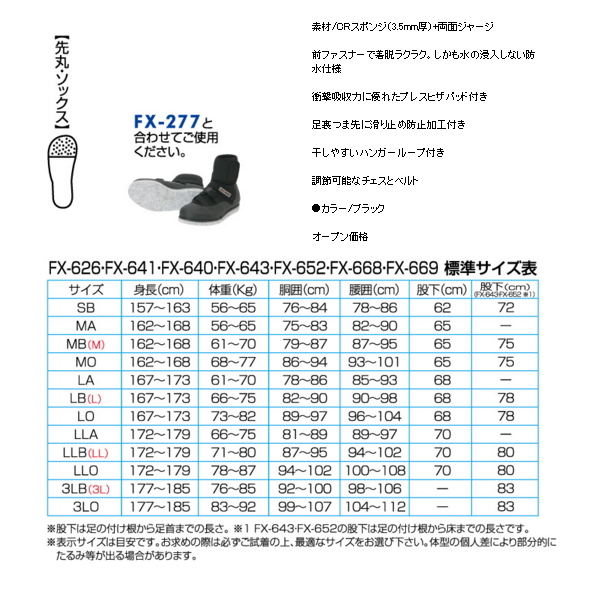 阪神素地 ドライタイツ FX-652 ブラック 3LOサイズ - 釣り