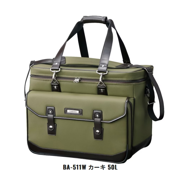 画像1: ≪'23年4月新商品！≫ シマノ へらバッグ XT BA-511W カーキ 50L [4月発売予定/ご予約受付中]