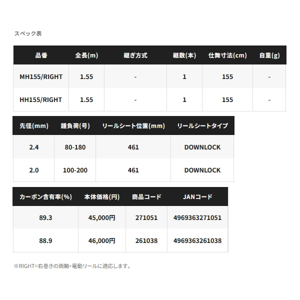 画像: ≪'24年4月新商品！≫ シマノ '24 イカセブン MH155/右 〔仕舞寸法 155cm〕 【保証書付き】 [4月発売予定/ご予約受付中] 【大型商品1/代引不可】