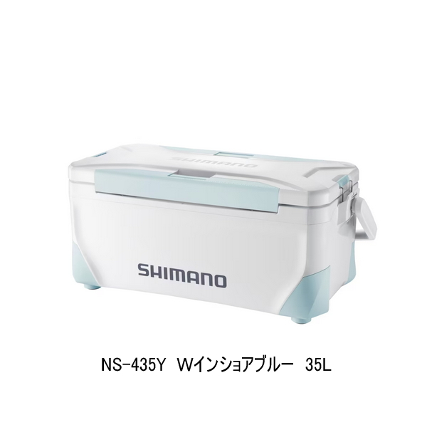 画像1: ≪'24年3月新商品！≫ シマノ スペーザ ライト NS-435Y Ｗインショアブルー 35L [3月発売予定/ご予約受付中] 【大型商品1/代引不可】