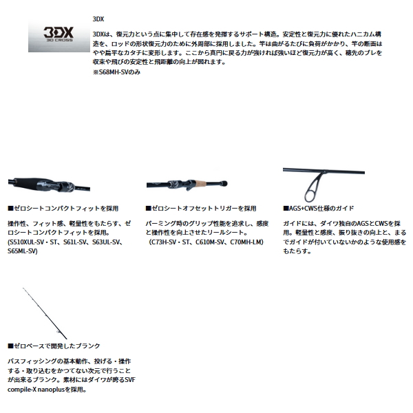 最高級 新製品 ダイワ スティーズ リアルコントロール S65ML-SV 新品