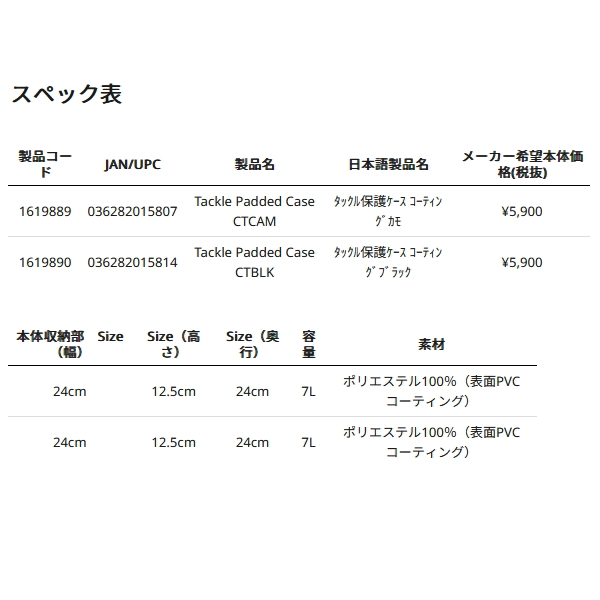 画像: ≪'24年2月新商品！≫ アブガルシア タックル保護ケース コーティングカモ 7L 【返品不可】