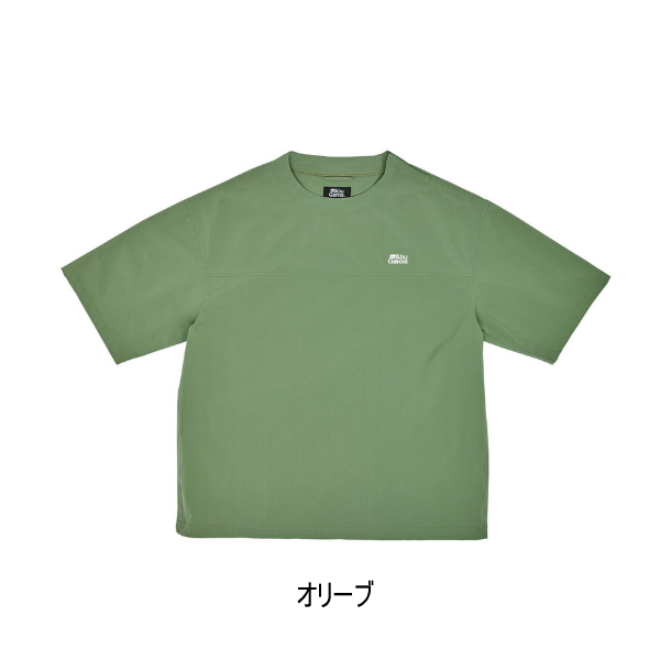 画像1: ≪'24年7月新商品！≫ アブガルシア ウォーターレジスタント フィッシングTシャツ オリーブ XLサイズ 【返品不可】