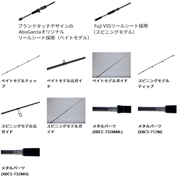 画像3: ≪'24年10月新商品！≫ アブガルシア ソルティーステージ プロトタイプ ボートキャスティング XBCS-712M 〔仕舞寸法 111.4cm〕 【保証書付き】 [10月発売予定/ご予約受付中] 【返品不可】