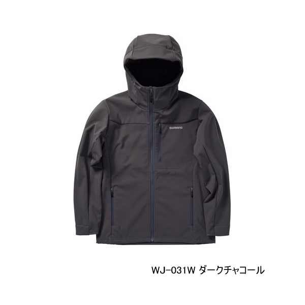 画像1: ≪'24年9月新商品！≫ シマノ オプティマル ジャケット フーディ WJ-031W ダークチャコール 2XLサイズ [9月発売予定/ご予約受付中]