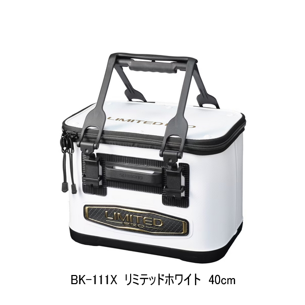 画像1: ≪'24年9月新商品！≫ シマノ バッカン リミテッドプロ BK-111X リミテッドホワイト 40cm [9月発売予定/ご予約受付中]