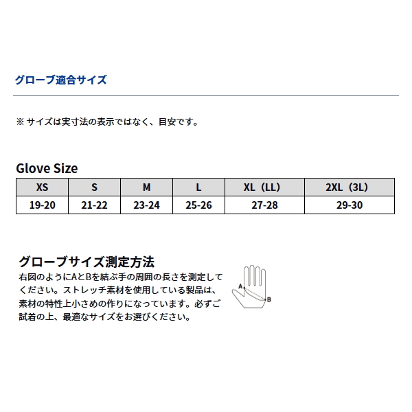 画像3: ≪'24年9月新商品！≫ ダイワ フルカバー防寒グローブ 2本カット DG-8224W デニム Lサイズ