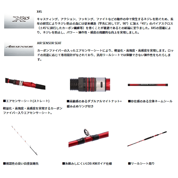 画像2: ≪'24年10月新商品！≫ ダイワ アナリスター ネライ MH-180 〔仕舞寸法 125cm〕 【保証書付き】