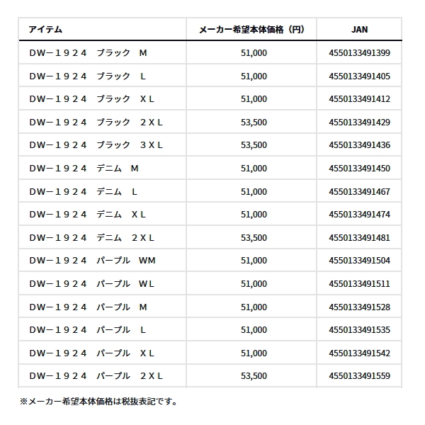 画像: ≪'24年10月新商品！≫ ダイワ ゴアテックス バーサタイルウィンタースーツ DW-1924 パープル WMサイズ