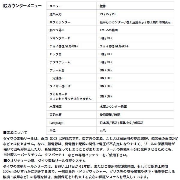 画像3: ダイワ シーボーグ G300JL(左) 【小型商品】