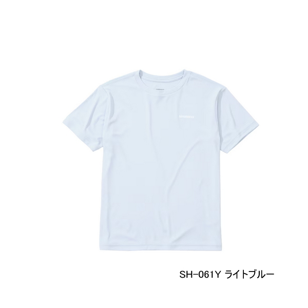 画像1: ≪'25年3月新商品！≫ シマノ サン プロテクション Tシャツ ショートスリーブ SH-061Y ライトブルー Sサイズ [3月発売予定/ご予約受付中]