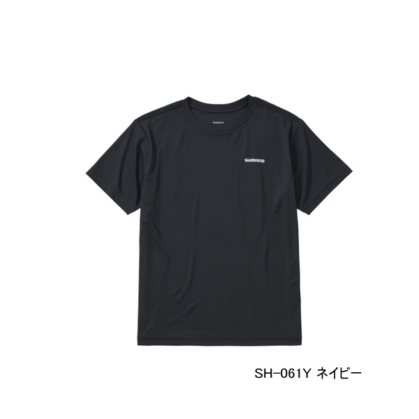 画像1: ≪'25年3月新商品！≫ シマノ サン プロテクション Tシャツ ショートスリーブ SH-061Y ネイビー 2XLサイズ [3月発売予定/ご予約受付中]