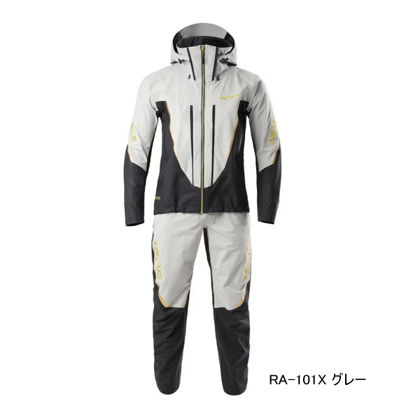 画像1: ≪'25年3月新商品！≫ シマノ ネクサス ゴアテックス レインスーツ RA-101X グレー XLサイズ [3月発売予定/ご予約受付中]