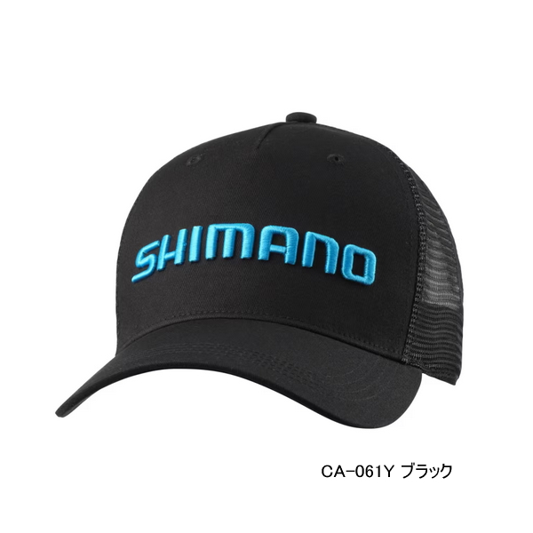 画像1: ≪'25年3月新商品！≫ シマノ スタンダード メッシュキャップ CA-061Y ブラック Sサイズ [3月発売予定/ご予約受付中]