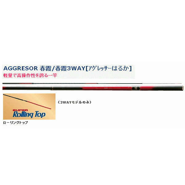 宇崎日新 　アグレッサー 春霞 　3WAY 580【保証書付き】